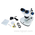 Binocular Transmit Microscope PCB Board Stereo Microscope